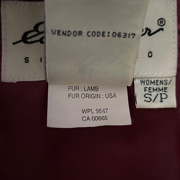 Vintage Eddie Bauer Women Goose Down Parka Size S Red 80s 90s Ski Quiet Luxury - Picture 4 of 13